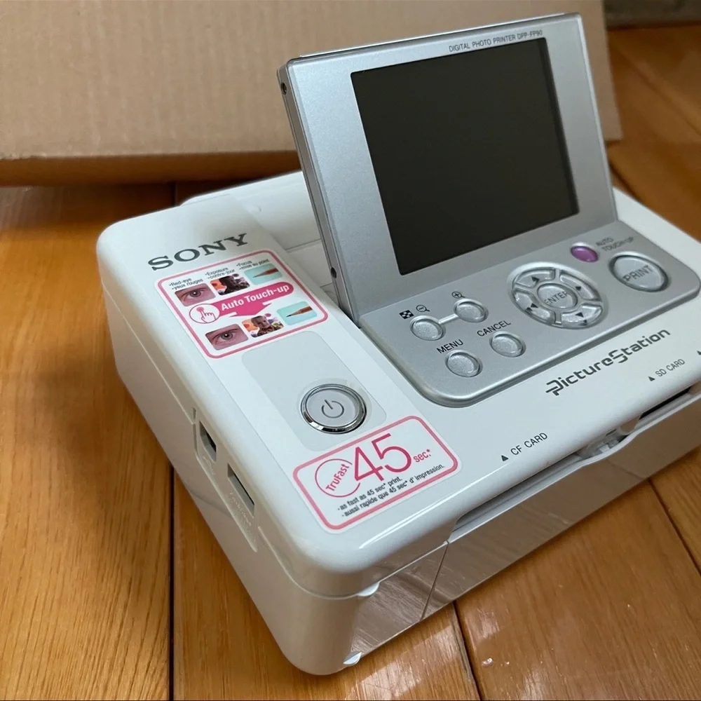SONY Picture photo printer station DPP-FP90 bundle